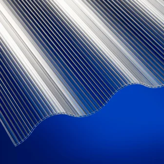 2.5mm Corrugated Twinwall Polycarbonate