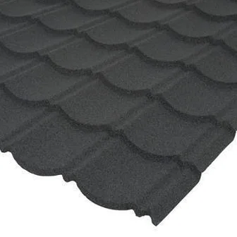 Metal tile roofing